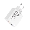 Interlink REVO 45W Super Fast Charger Price In Pakistan | 45W Power Delivery Charger | USB-C + USB-A Dual Port - thumbnail 4