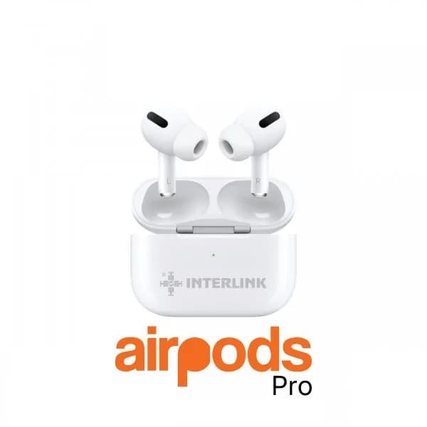 Interlink AirPods Pro Price In Pakistan | True Wireless Earbuds | Bluetooth 5.0 , Smart Touch Controls , Wireless Charging , Auto Pairing , 20m Range , Long Battery Backup – alternate view