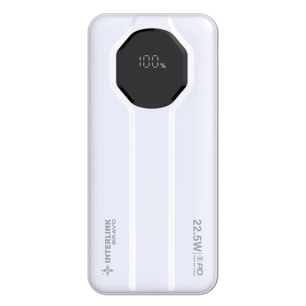 Interlink BOOST PLUS 20000mAh Power Bank Price In Pakistan | 22.5W PD Super Fast Charging | Massive Battery Backup – alternate view