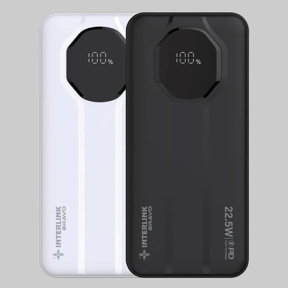Interlink BOOST PLUS 20000mAh Power Bank Price In Pakistan | 22.5W PD Super Fast Charging | Massive Battery Backup - image 1
