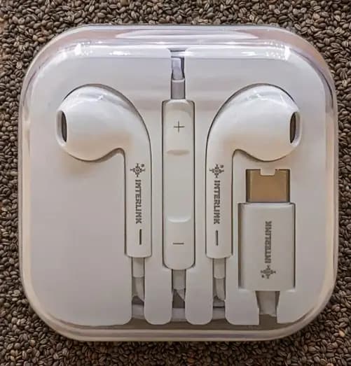 Interlink Elite Type-C Earphones Price In Pakistan | Wired Earphones | 2026 Model , USB Type-C Connector - image 1