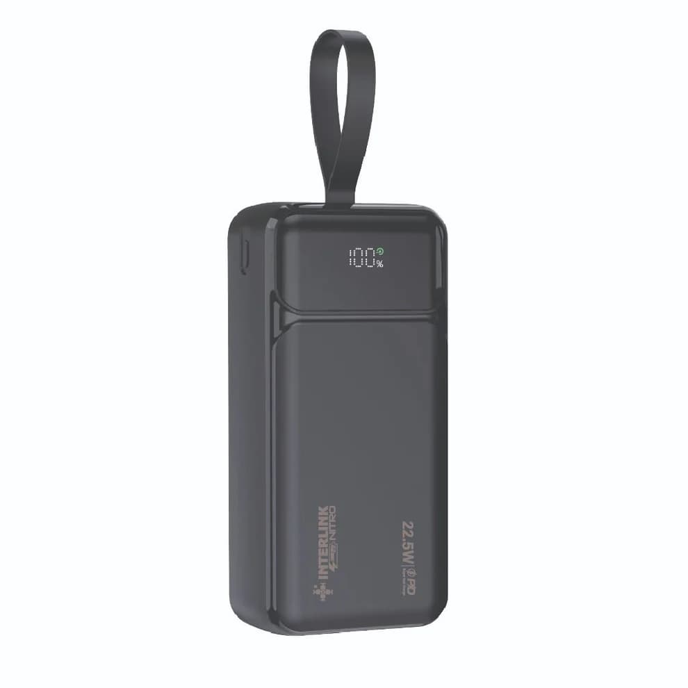Nitro 30000mAh Power Bank Price In Pakistan | 22.5W PD Fast Charging Power Bank | – alternate view