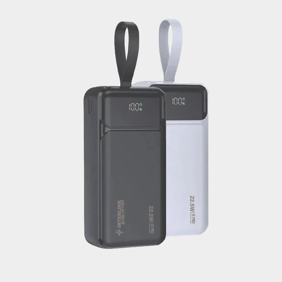 Nitro 30000mAh Power Bank Price In Pakistan | 22.5W PD Fast Charging Power Bank | - image 1