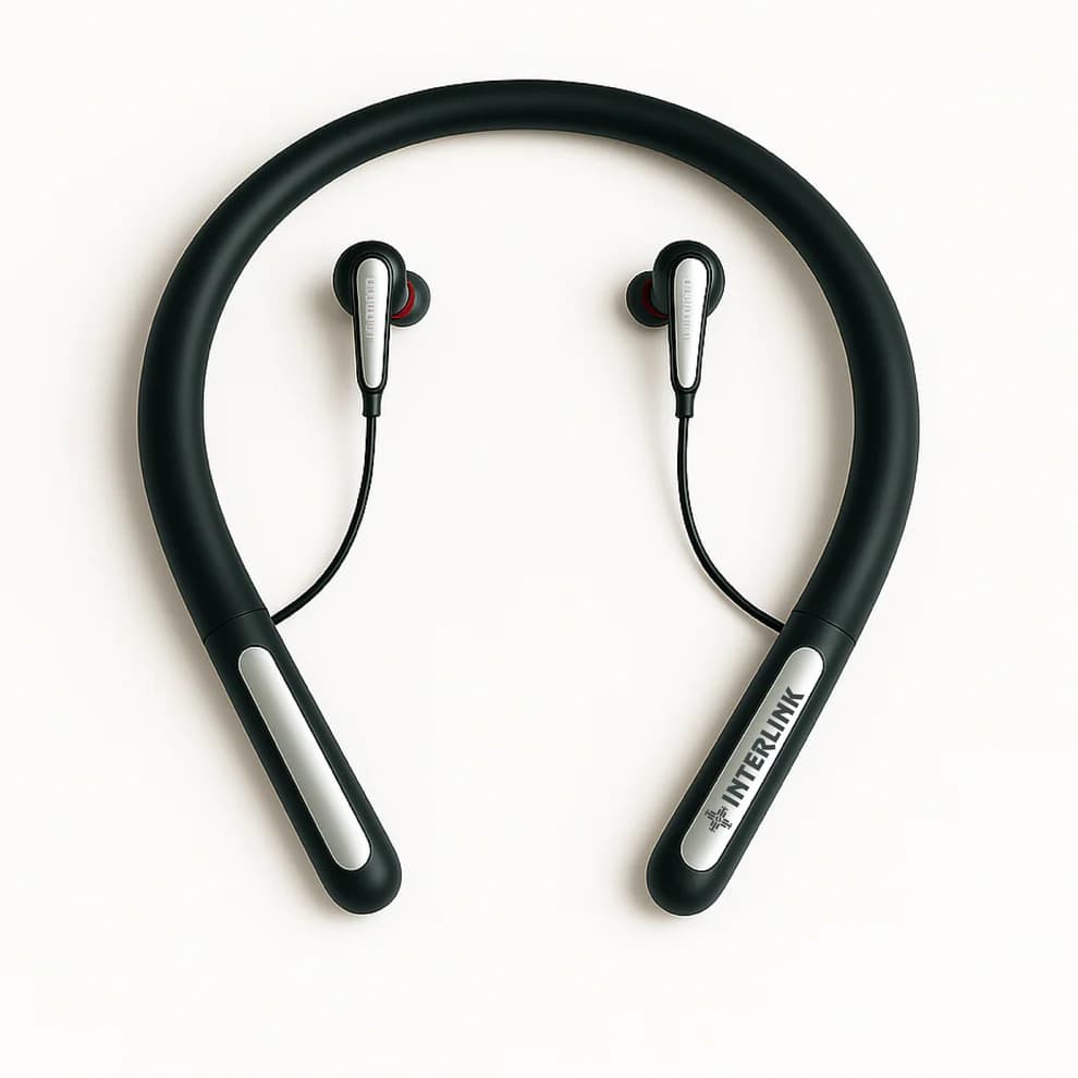 Interlink Sports Neckband Price In Pakistan | Wireless Bluetooth Neckband | Sweat Resistant