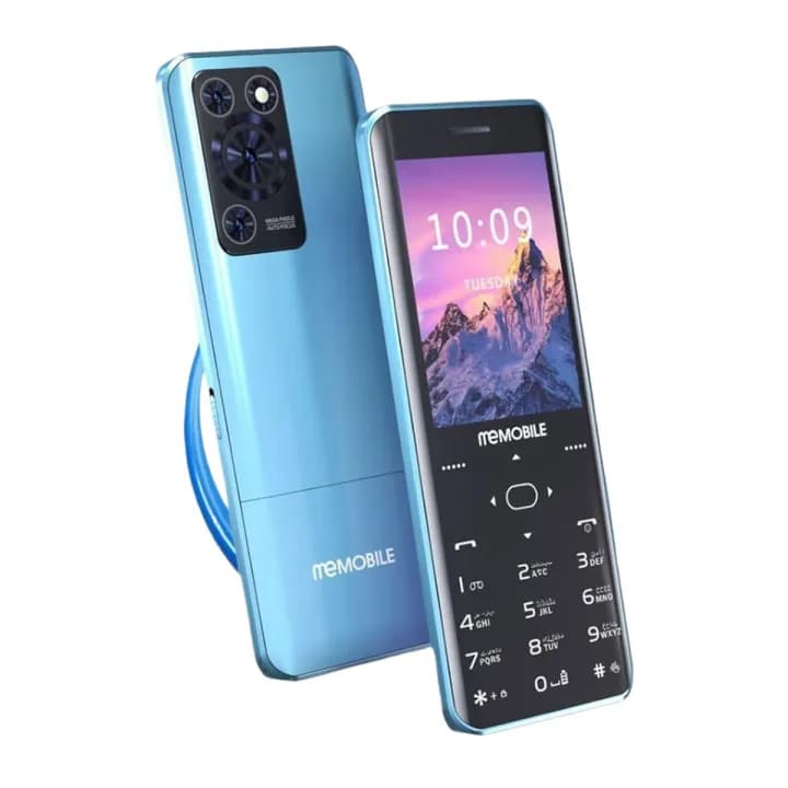 Memobile I touch Phone | Memobile i touch Keypad - 2.8 Inch Display - Touch Keypad - Slim & Stylish Design - 2000mAh Fix battery - Dual Sim - PTA Approved - 15 Months brand warranty
