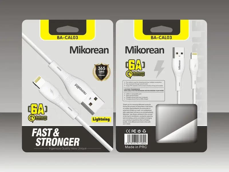 Mikorean Fast Charging & Data Cable – Ultra-Speed Power Delivery – alternate view