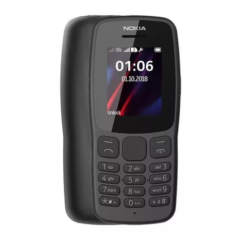 Nokia 106 Price In Pakistan | Nokia Mobile | Nokia 106 Original , 1.8-inch Display , Dual SIM , 2000 Contacts + 500 SMS Storage , 800mAh Removable Battery , Official PTA Approved - image 1