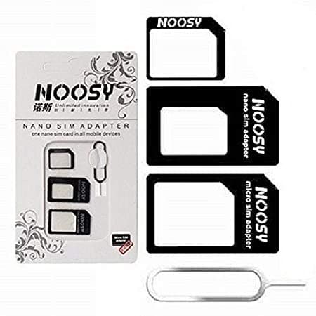 Noosy Nano SIM Card Adapter 3-in-1 Kit