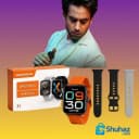 KW25 Max Series 10 Smartwatch Price In Pakistan | KEQIWEAR KW25 Max Smart Watch | Bluetooth Calling , Touchscreen Display , Fitness Tracking , Heart Rate Monitor , Sleep Tracking , Notifications Support , Android & iOS Compatible , 3 Interchangeable Straps , Square Design , 100mAh Battery , Series 10 Smartwatch - thumbnail 7