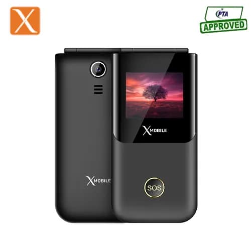 XMobile X Flip Price In Pakistan | XMobile X Flip Mobile | 1.77 Inch Display , Dual SIM  , 1200mAh Battery  , PTA Approved & 1 Year Warranty