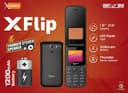 XMobile X Flip Price In Pakistan | XMobile X Flip Mobile | 1.77 Inch Display , Dual SIM  , 1200mAh Battery  , PTA Approved & 1 Year Warranty - thumbnail 3