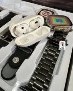 H20 Ultra Smartwatch 10 in 1 with 7 Straps, Silicone Case, Earbuds, and Full HD Display - Image 4