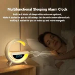 G-shape Multifunctional Lamp & Bluetooth Speaker With Wireless Charging - Image 3