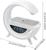 G-shape Multifunctional Lamp & Bluetooth Speaker With Wireless Charging - Image 4