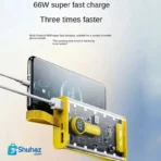 Original 20000mahTransparent 66W Super Fast Charging - Image 4