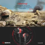 Sigma High Quality Stereo Earphones S9 - Image 4