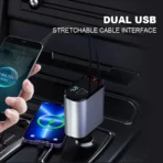 4 in 1 Mobile Car Charging Adapter - 120 Watts - Image 2