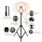36 CM Professional LED Ring Light With 7 FT Tripod Stand - Image 6