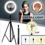 36 CM Professional LED Ring Light With 7 FT Tripod Stand - Image 7