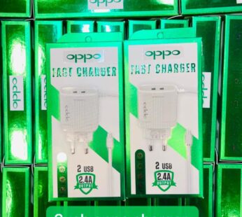 2 Usb Oppo Fast Charger