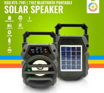 Solar Portable bluetooth speaker am+plus