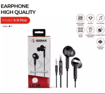 Sigma S9 Plus Handsfree / earphone