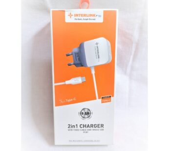 Interlink fast travel charger(2in1 Charger)