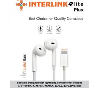 INTERLINK Elite Earphones for iPhone