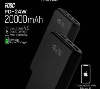 Faster qualcomm quick charge 3.0 power bank(PD-24W)