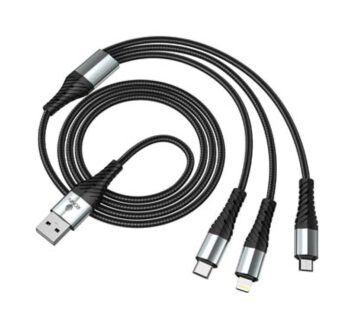 Ronin R-305 3 in 1 Durable Braided Cable