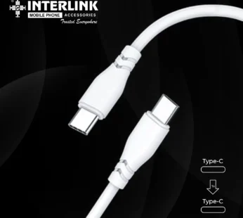 Interlink Type C to Type C Cable (Ultra Fast Flash)