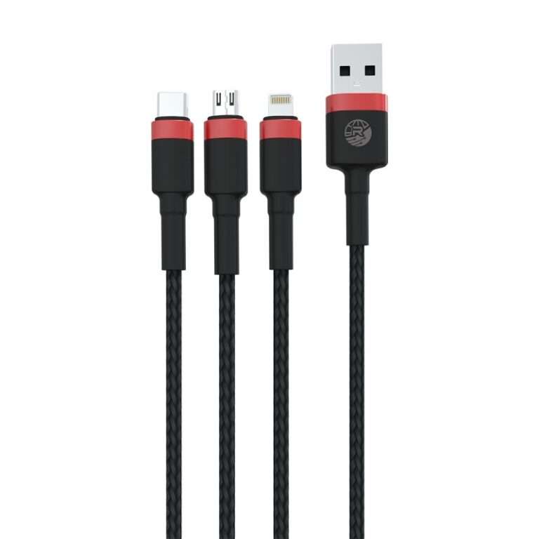 Ronin R-150 2.4A Braided Charging Cable USB To Lightning - Shuhaz