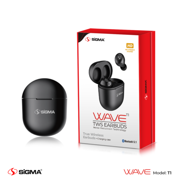 Sigma WAVE T1 TWS Wireless Earphone Bluetooth 5.1
