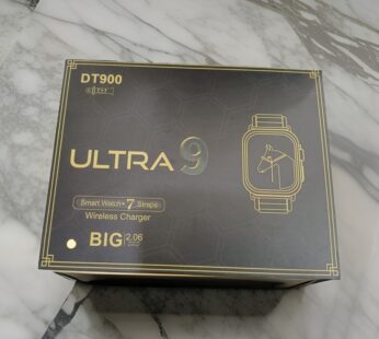 Smart Watch DT900 Ultra 9 (7 in 1 Straps) – 2024
