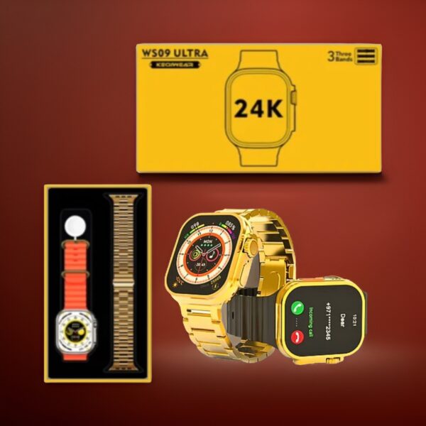 Smart Watch WS09 ULTRA Golden