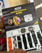 H20 Ultra Smartwatch 10 in 1 with 7 Straps, Silicone Case, Earbuds, and Full HD Display - Image 2