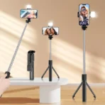 Original 4 IN 1 Wireless Selfie Stick Tripod - Image 3