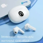 Stereo TWS ENC Wireless Earpods, HD Mic, Noise Cancellation, Waterproof - Image 4
