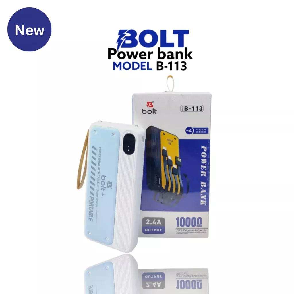 Bolt B-113 Power Bank 10000Mah
