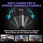 4 in 1 Mobile Car Charging Adapter - 120 Watts - Image 6
