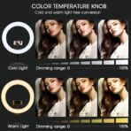 36 CM Professional LED Ring Light With 7 FT Tripod Stand - Image 5