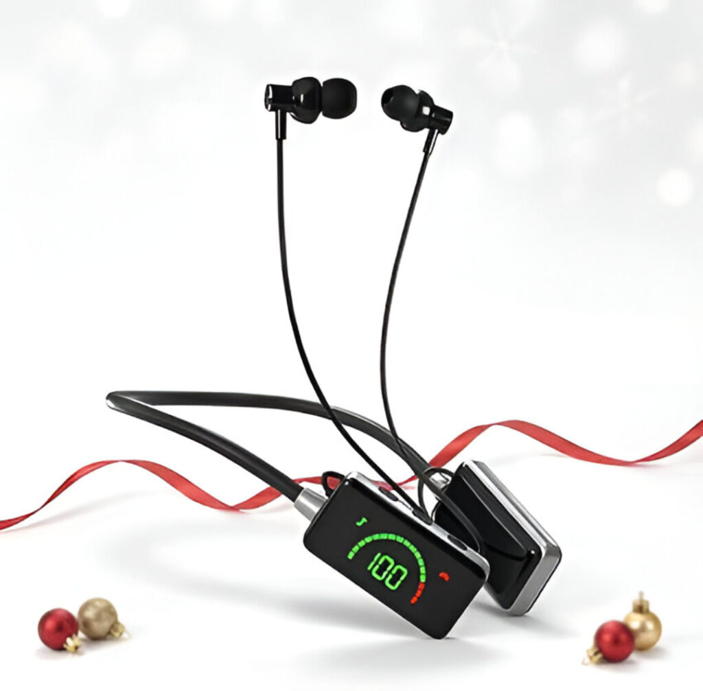 Display led screen neckband