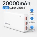 Fast Power Bank 20000mah (MOVESPEED Power Bank) - shuhaz