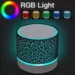 Mini Portable Bluetooth Speaker with LED Lights - Image 3